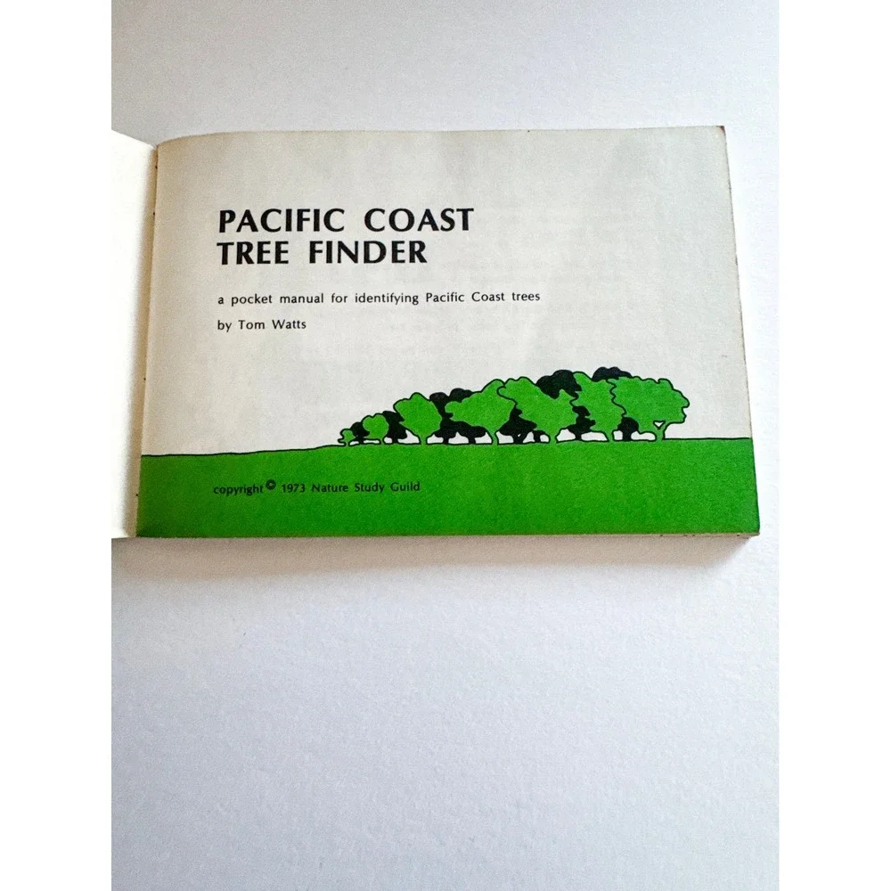 Vintage Pacific Northwest Nature Guides Animal Tracks and Tree Finder Set PNW‎